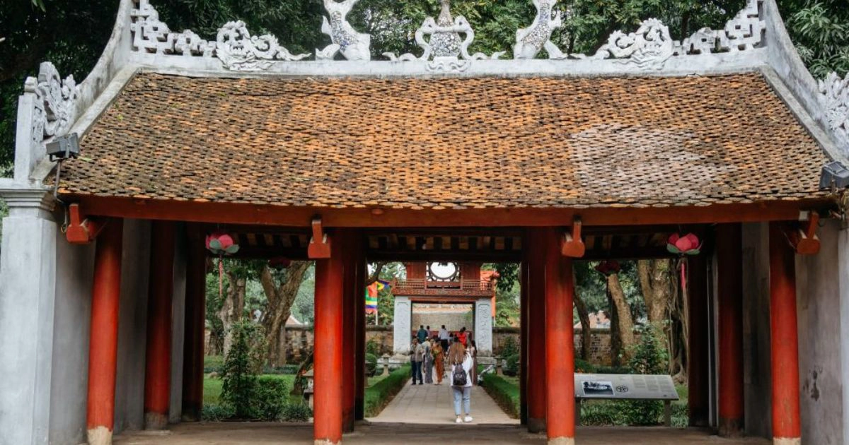 Temple of literature hanoi historic cultural landmark