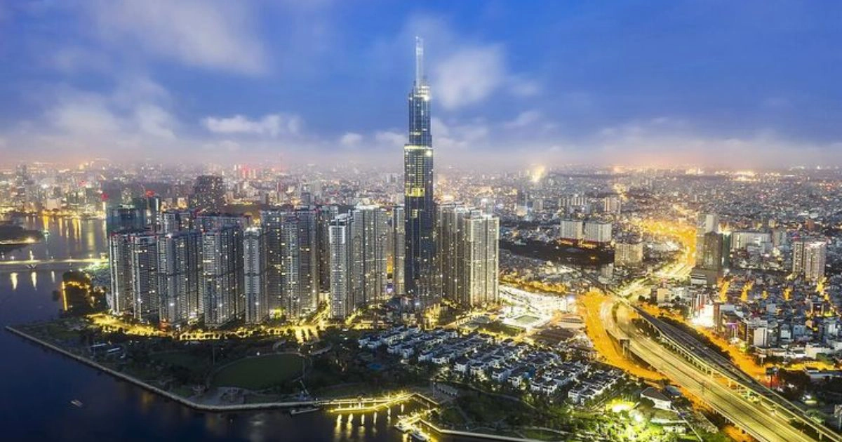 Bitexco Financial Tower skyline Ho Chi Minh City 