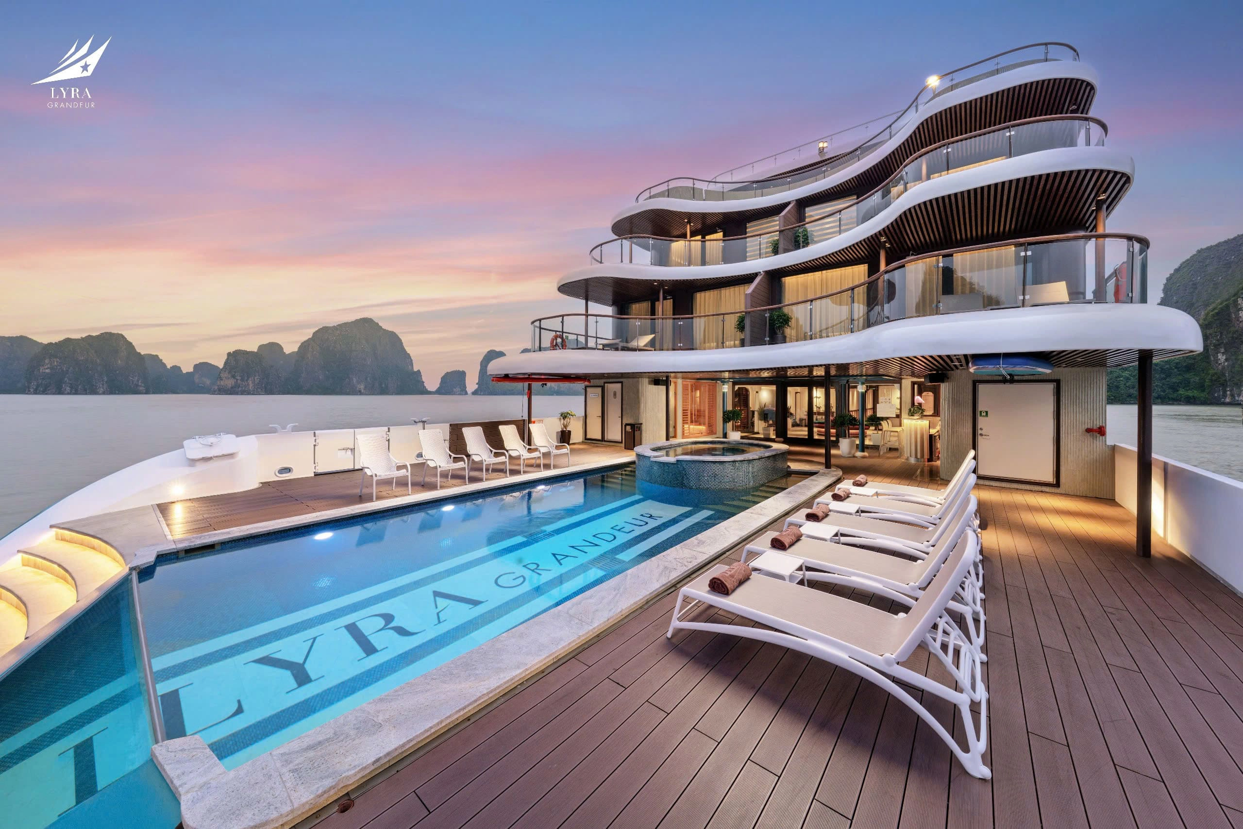 2D1N | Enjoy Lan Ha Bay in 5* Lyra Grandeur Cruise Depart from Hạ Long