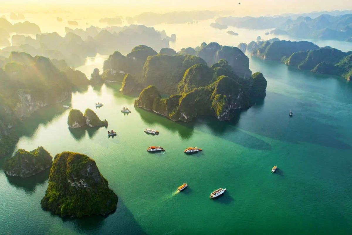 Limestone bays create Vietnam’s most iconic cruise scenery