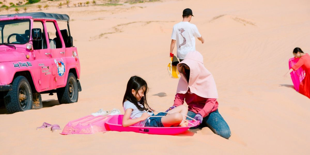 Nam Cuong sunset dunes
