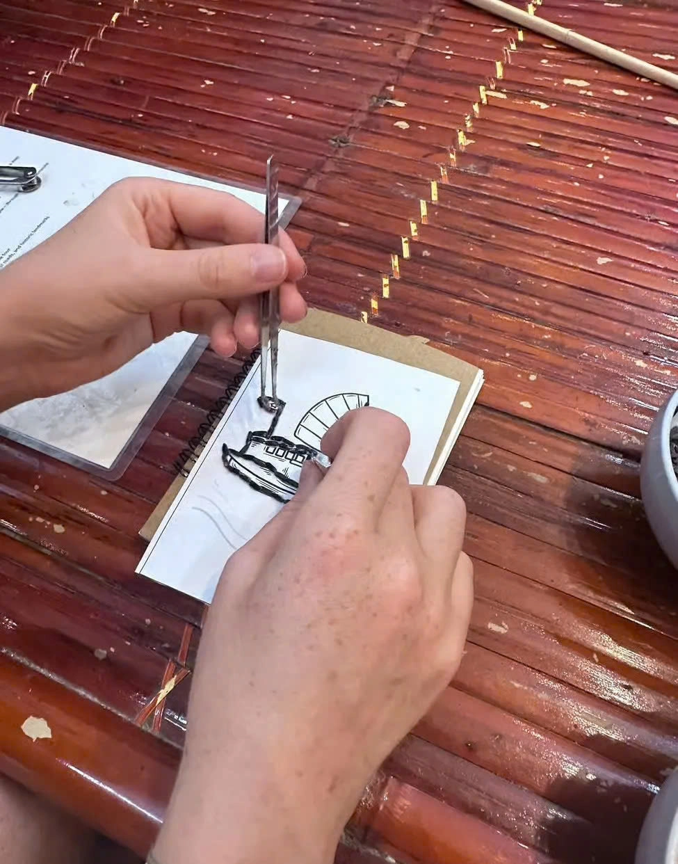 Rice Mosaic Workshop in Ninh Binh