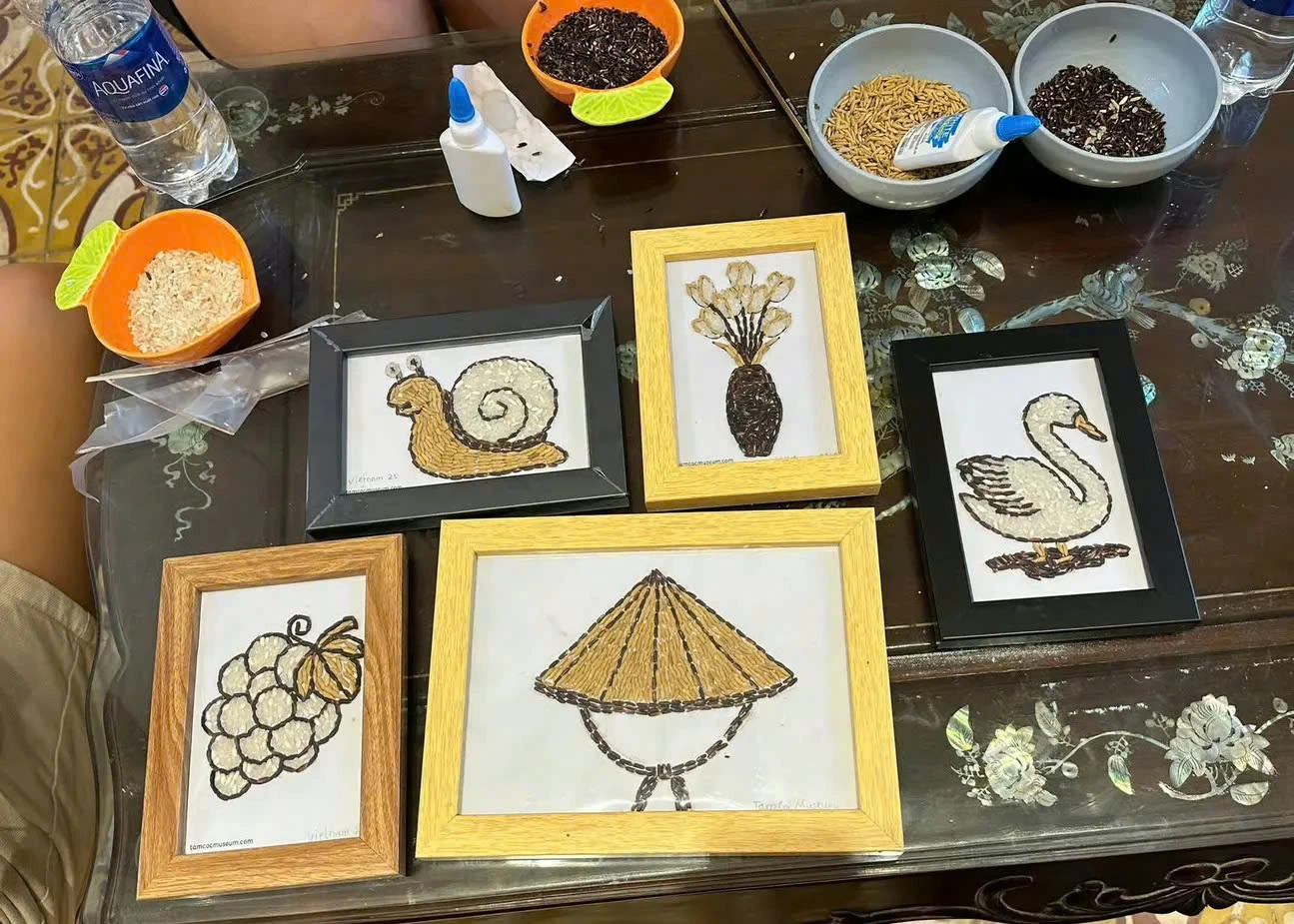 Rice Mosaic Workshop in Ninh Binh