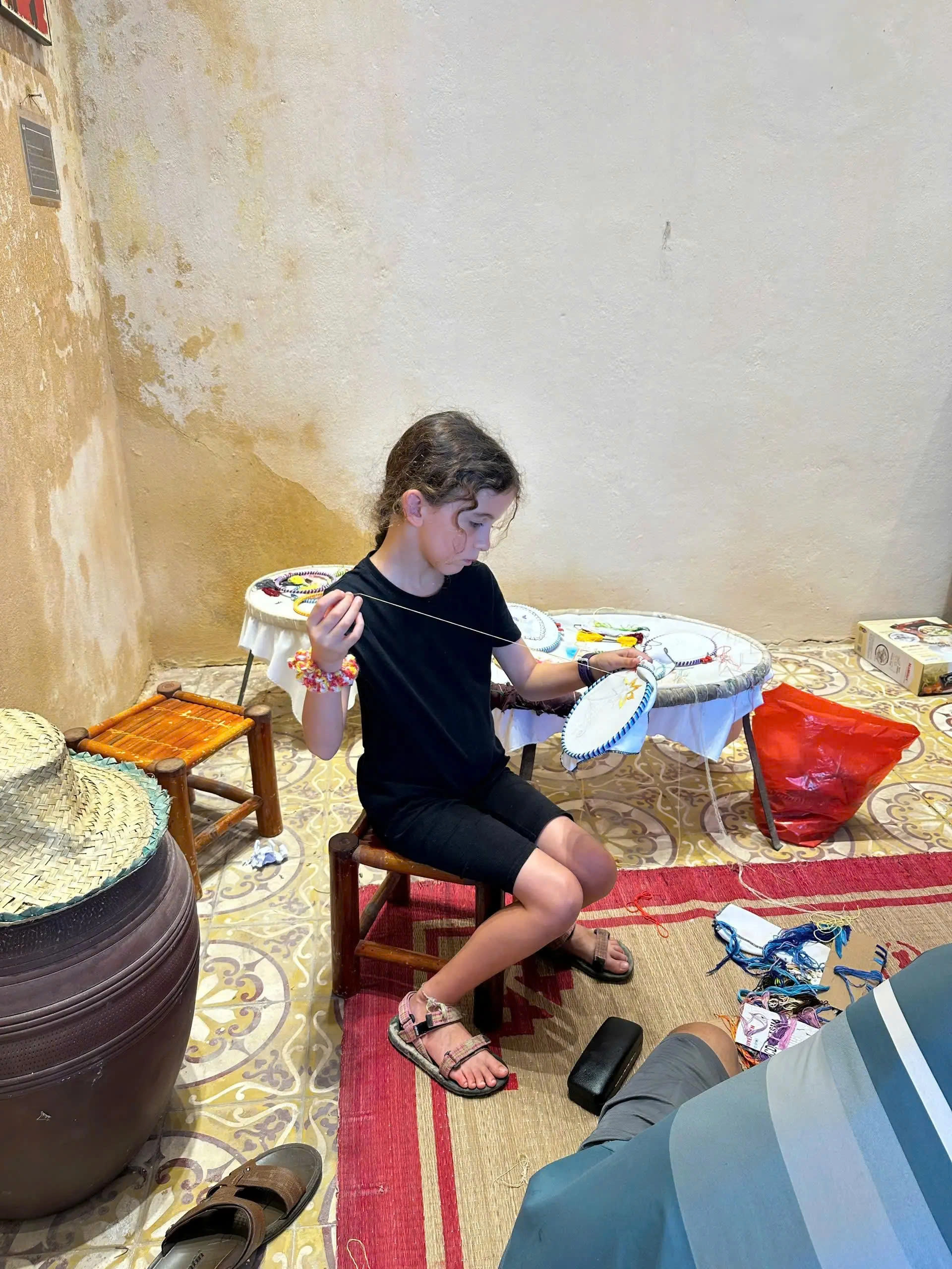Hand embroidery Workshop in Ninh Binh