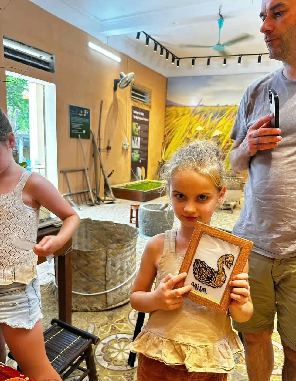 Rice Mosaic Workshop in Ninh Binh