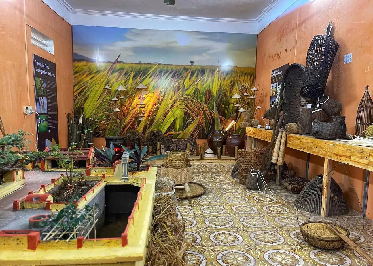 Rice Mosaic Workshop in Ninh Binh