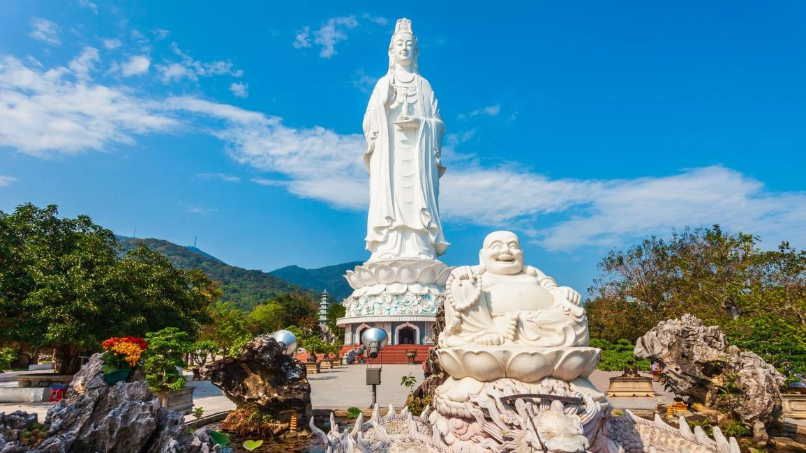 Day Tour | Marble Mountains, Am Phu Cave & Linh Ung Pagoda Private Tour (with English & Korea Tour Guide) from Da Nang