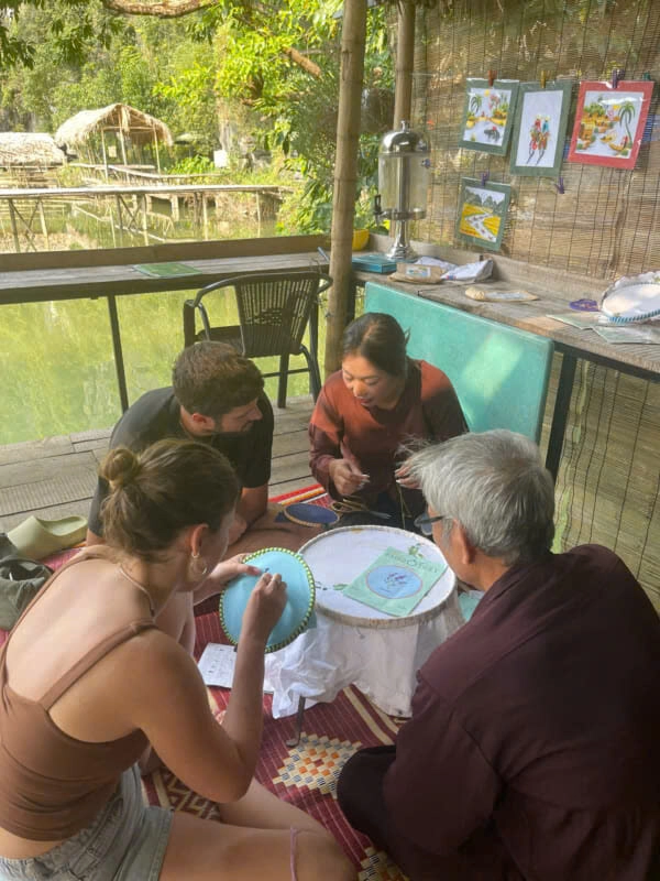 Hand embroidery Workshop in Ninh Binh