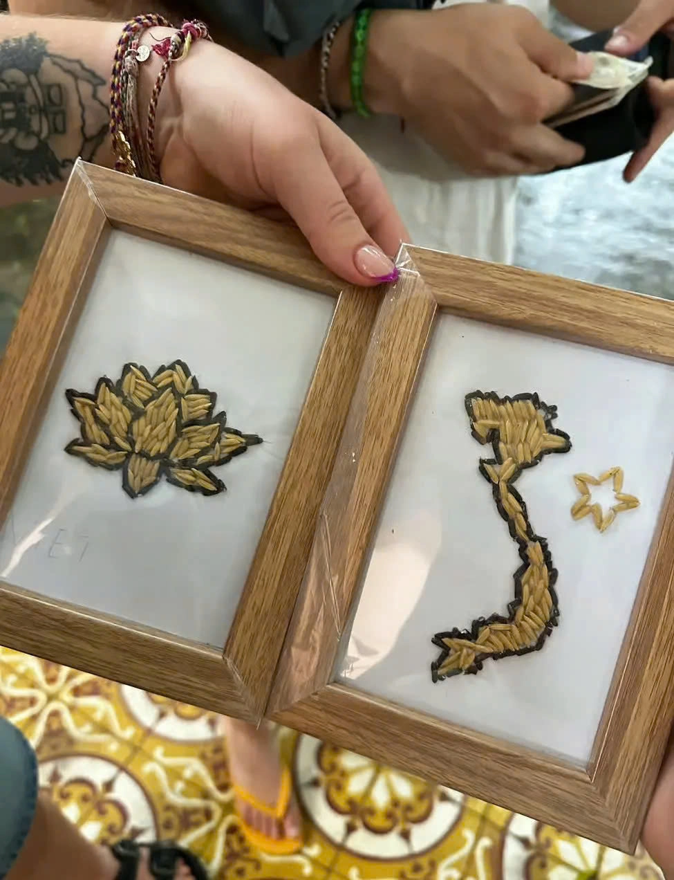 Rice Mosaic Workshop in Ninh Binh