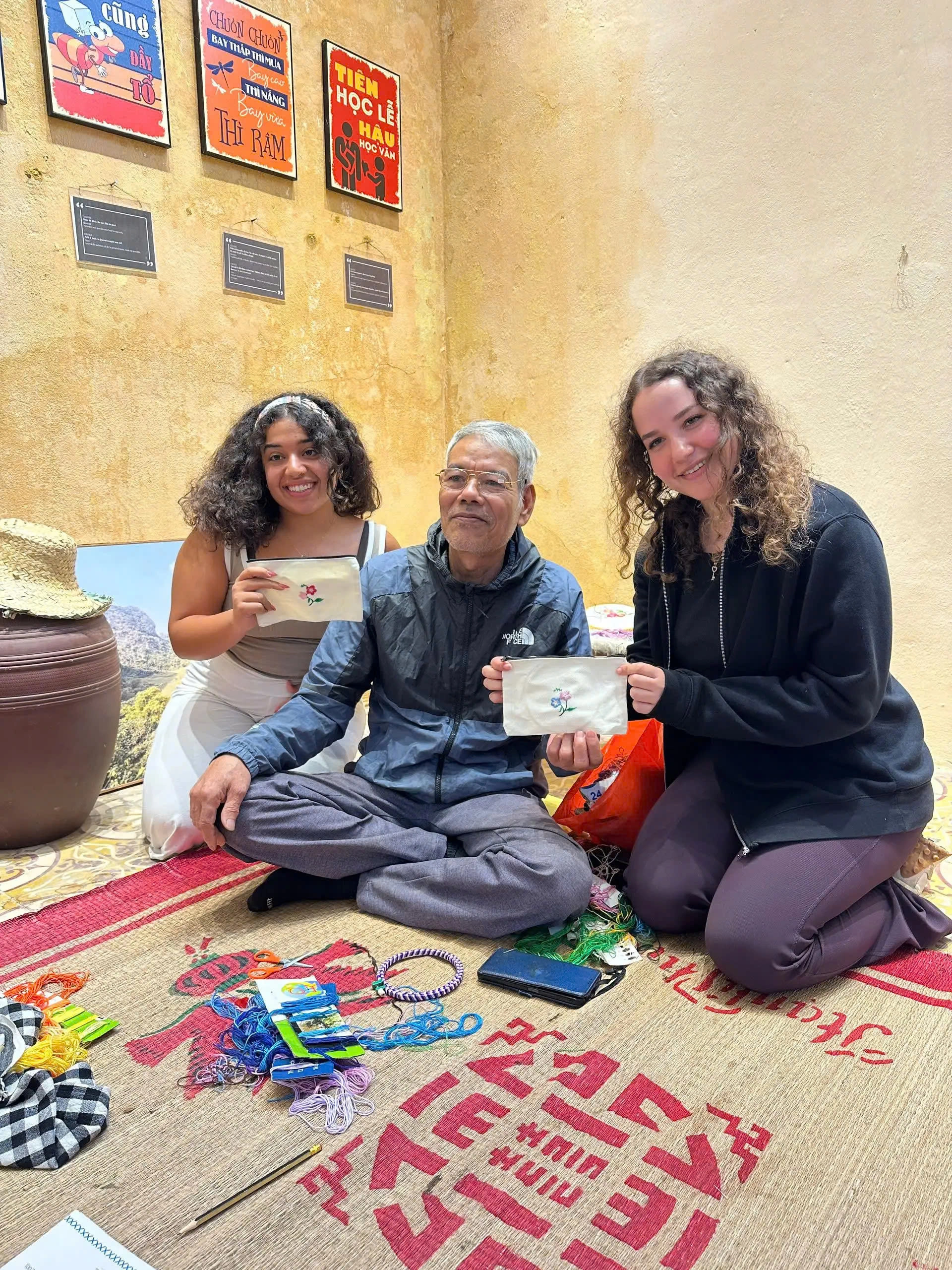 Hand embroidery Workshop in Ninh Binh