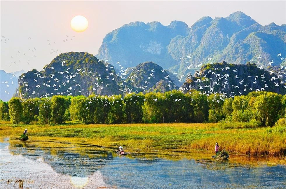 Private Tour | Incense Village, Hoa Lu Ancient Capital & Van Long Wetland from Hanoi
