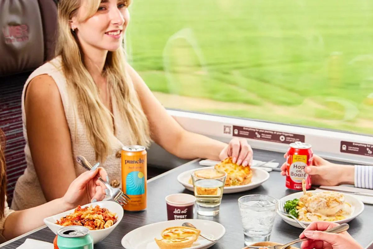 Enjoy onboard snacks and local food along the journey