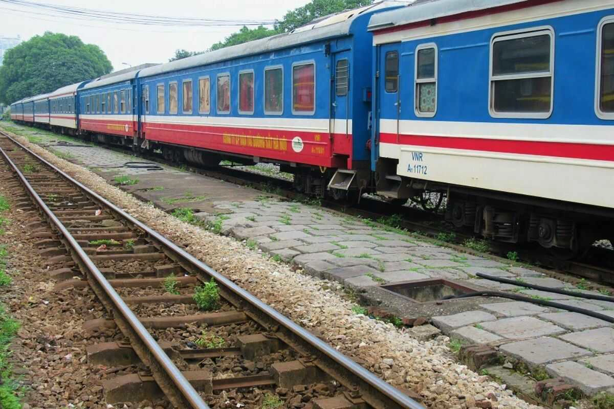 The ‘Reunification Express’ is the main line between Ho Chi Minh City & Hanoi
