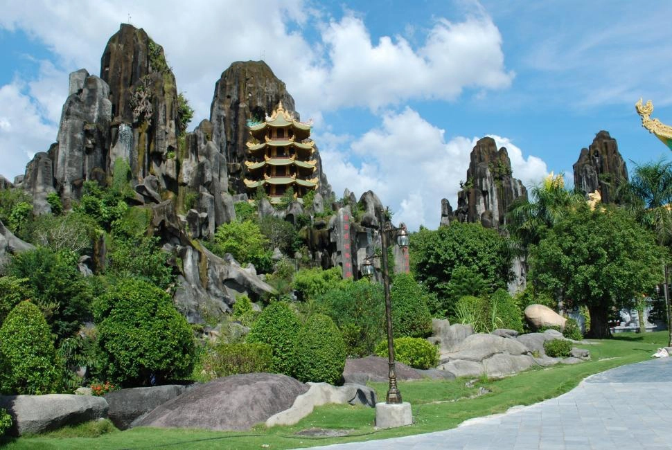 Day Tour | Explore Marble Mountain, An Bang Beach, Basket Boat, Cooking Class, Lantern Boat, and Night Market