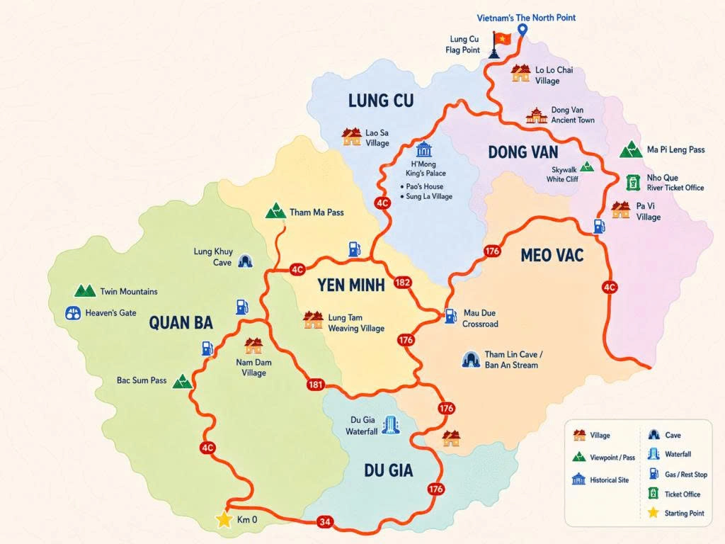 4D3N | Ha Giang Loop tour departure from Hanoi