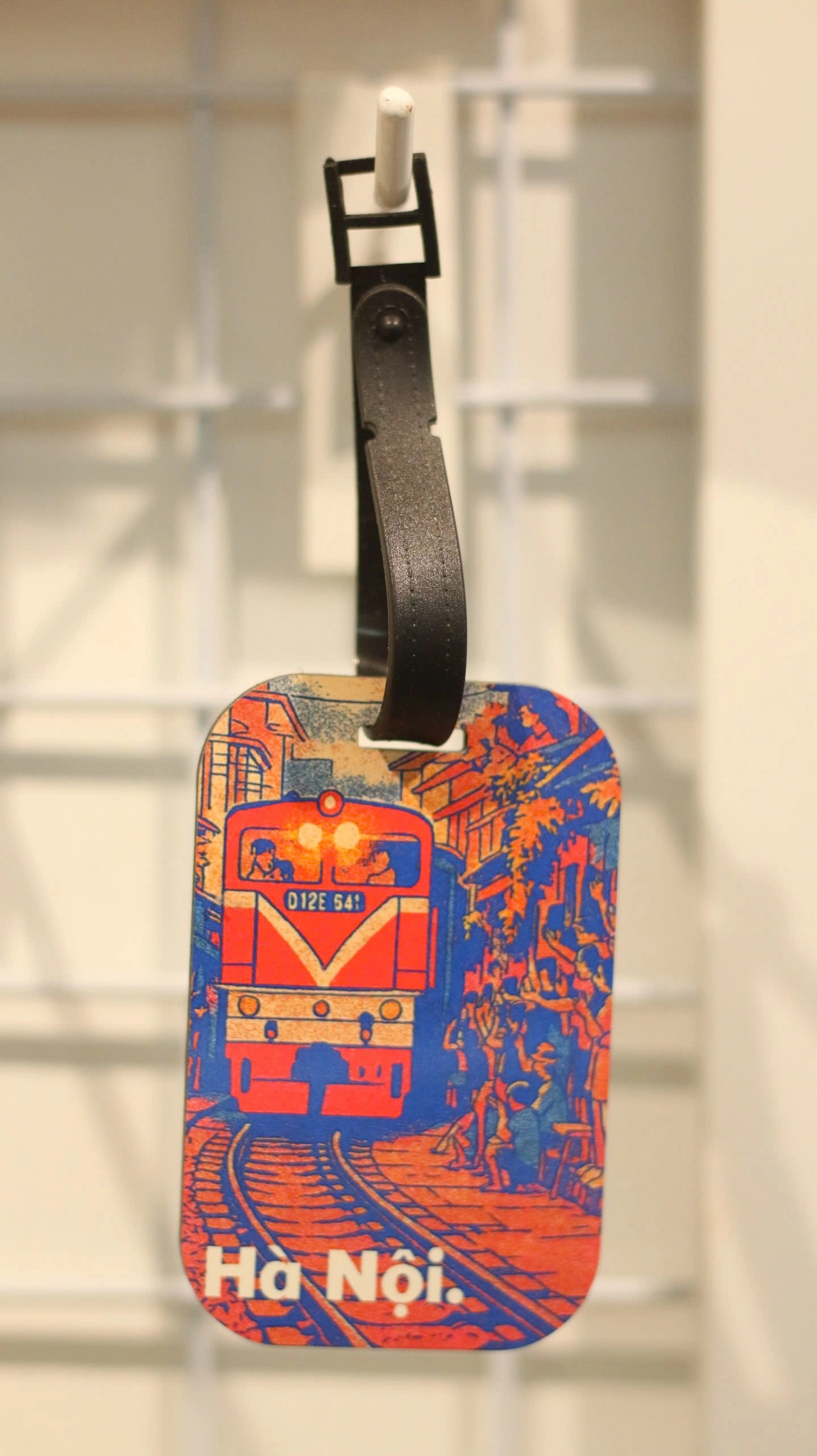 Chodole Vietnam Souvenir Plywood Luggage Tag