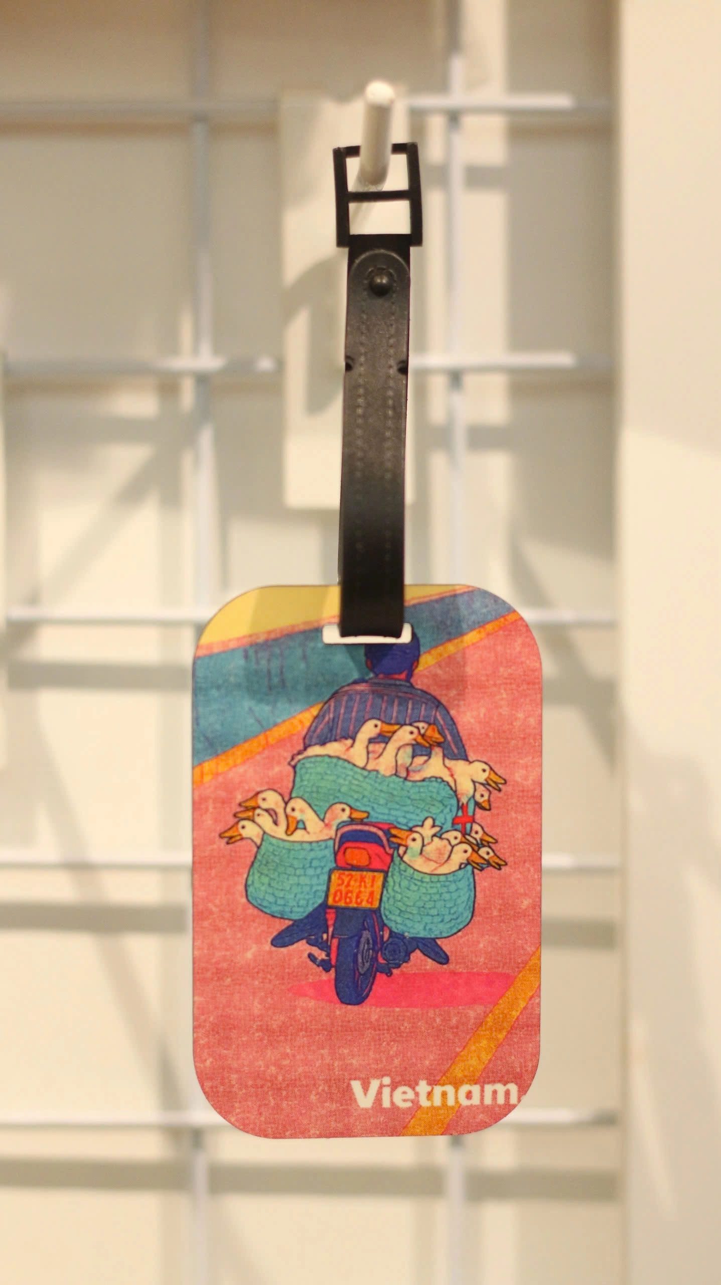 Chodole Vietnam Souvenir Plywood Luggage Tag