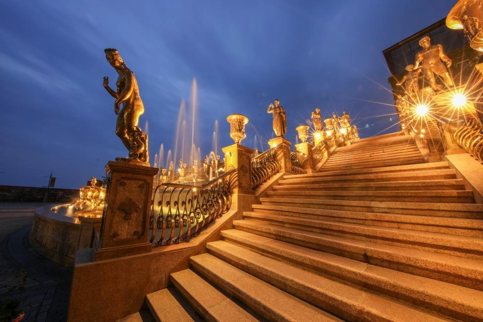 Enjoy Ba Na Hills By Night And Golden Bridge with Buffet Dinner and Round Trip Shuttle Bus | Depart from Danang