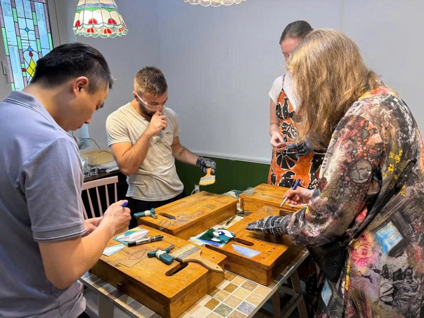 Stained Glass Art Workshop in Ho Chi Minh City