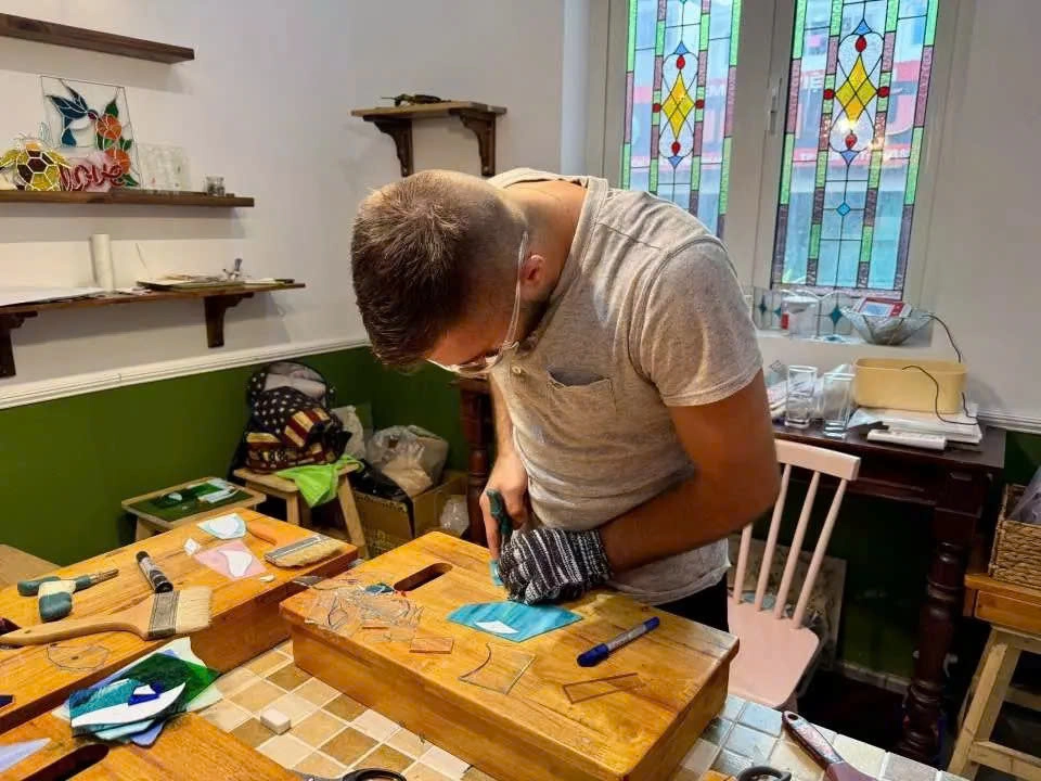 Stained Glass Art Workshop in Ho Chi Minh City