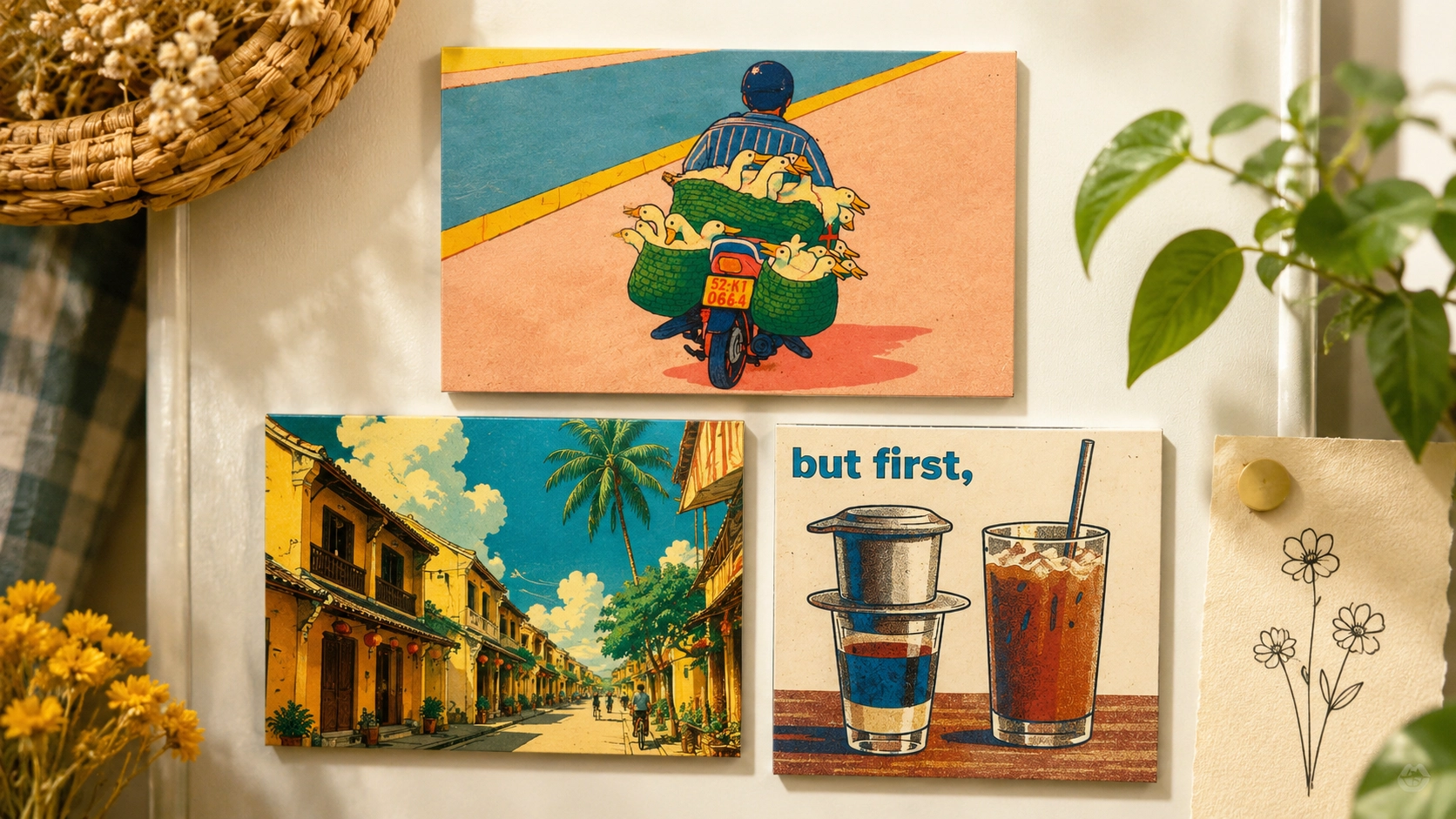Vietnam Souvenir Fridge Magnet | Chodole