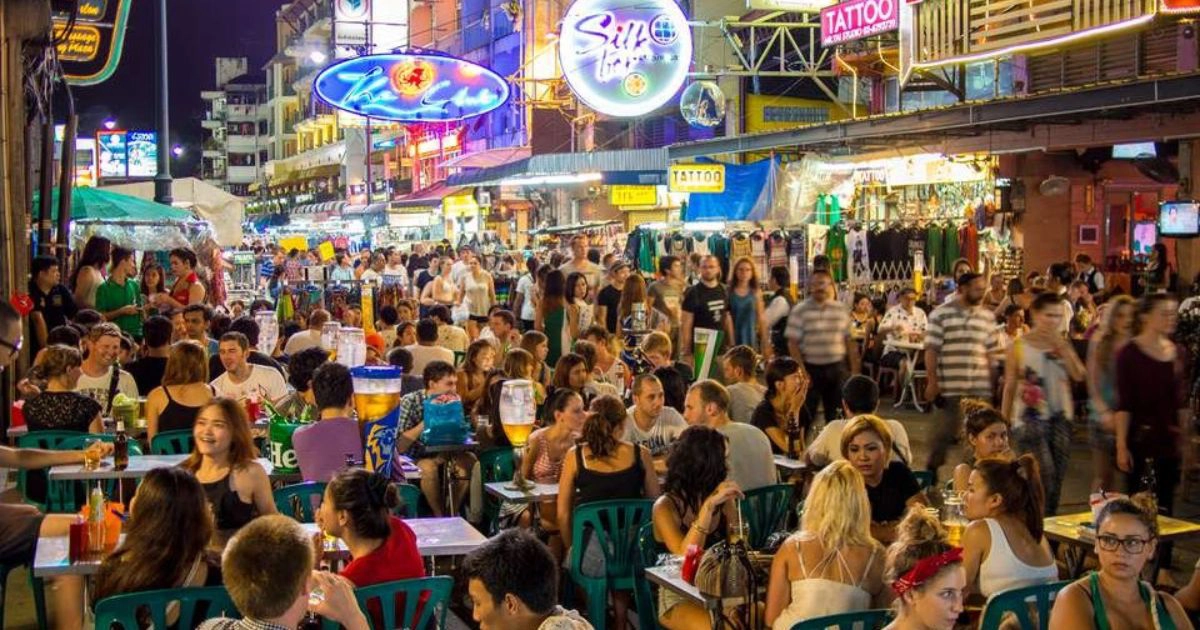 Khao San Road backpacker travel destination