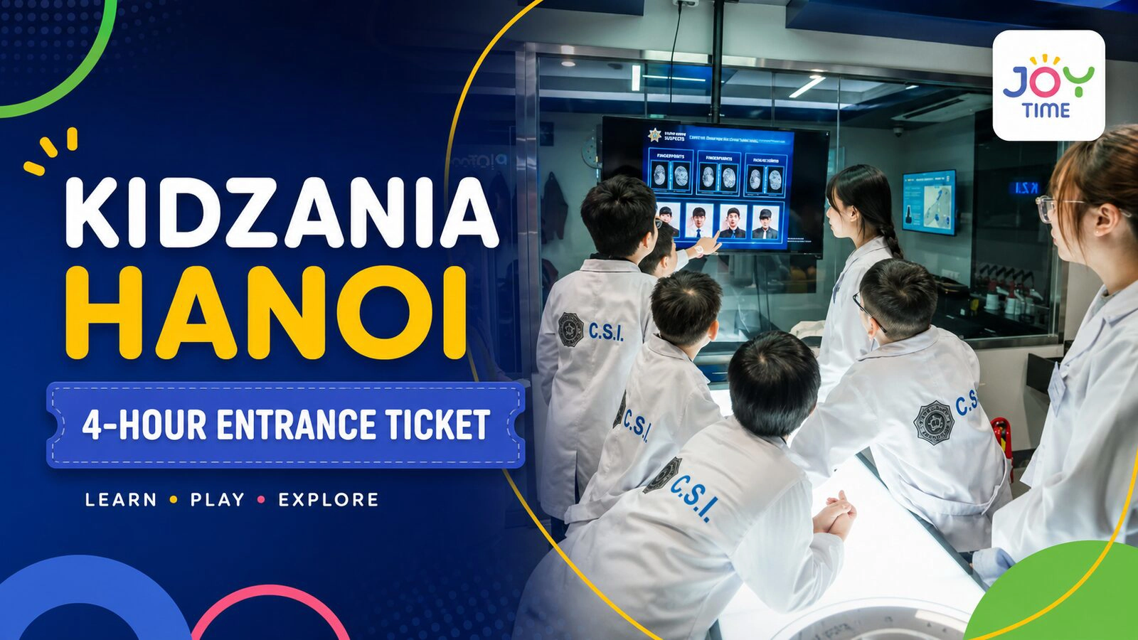 KidZania Hanoi – 4-Hour Entrance Ticket