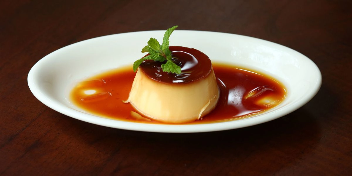Silky Hanoi caramel flan