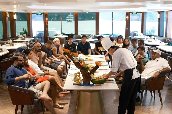 Day Tour | Explore Ha Long Bay & Lan Ha Bay by Catamaran Cruise