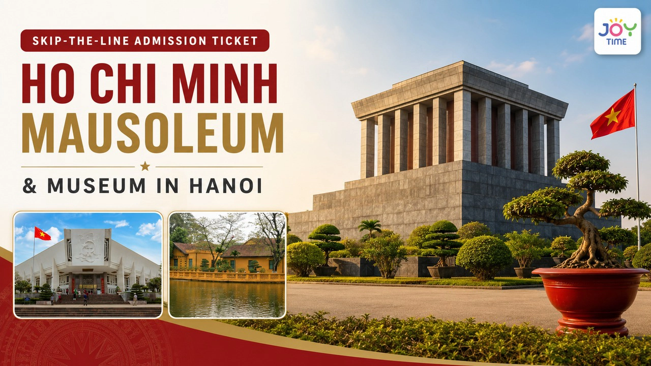 Skip-the-Line Admission Ticket Ho Chi Minh Mausoleum & Museum in Hanoi