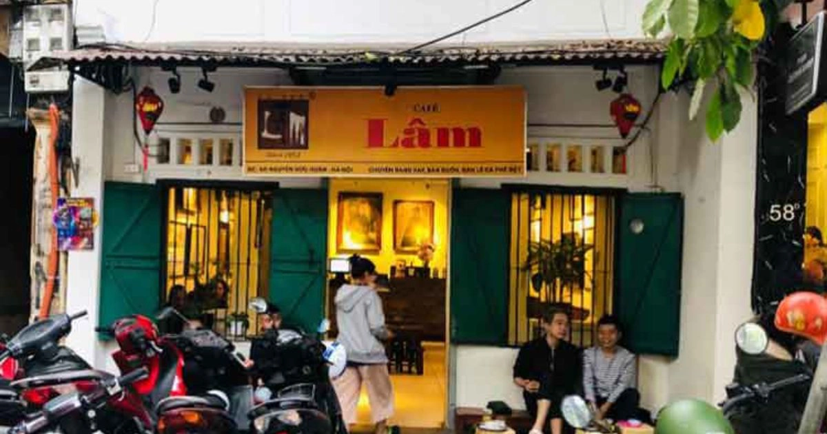 Cafe lam traditional egg coffee hanoi