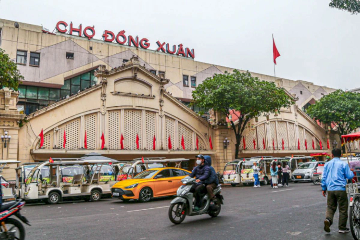 Exploring Dong Xuan Market offers an authentic glimpse into everyday local life