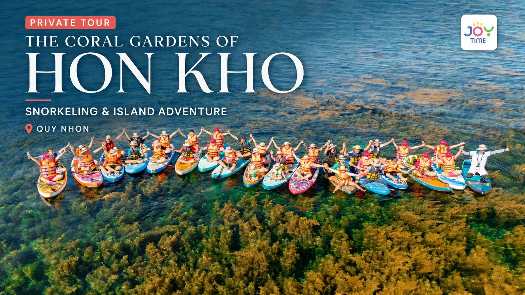 Private tour | The coral gardens of Hon Kho - Snorkeling & Island Adventure in Quy Nhon