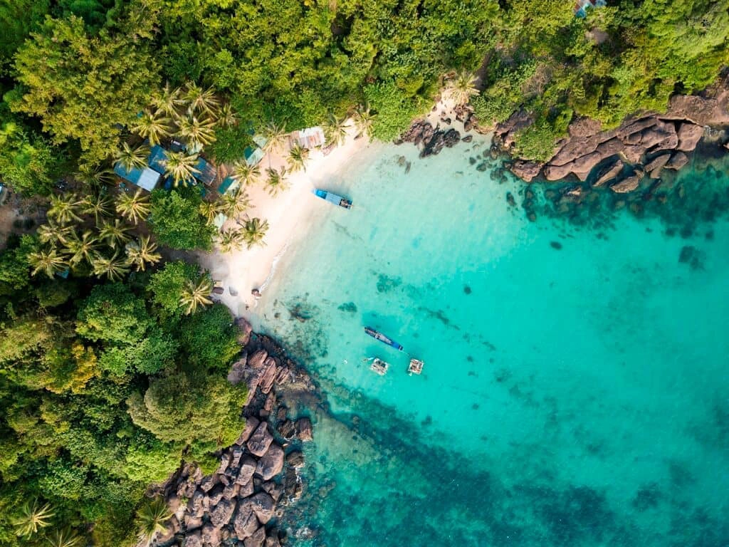 Day Tour | Phu Quoc 3 Islands Tour on Junk Cruise: Island Hopping Shared Tour, Snorkeling Experience, Seafood Lunch on the Boat | Vietnam