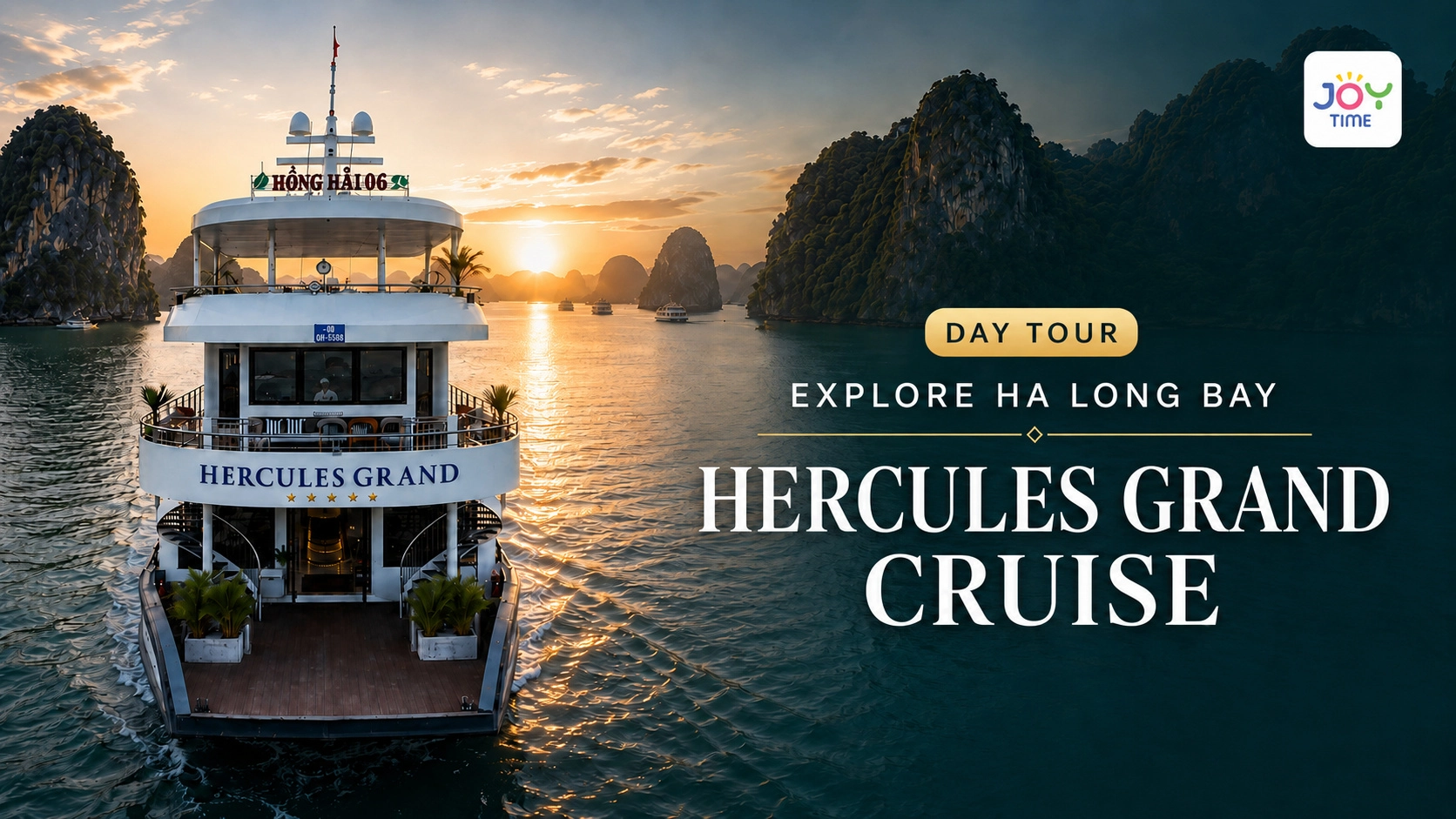 Day Tour | Explore Halong Bay in Hercules Grand Cruise 