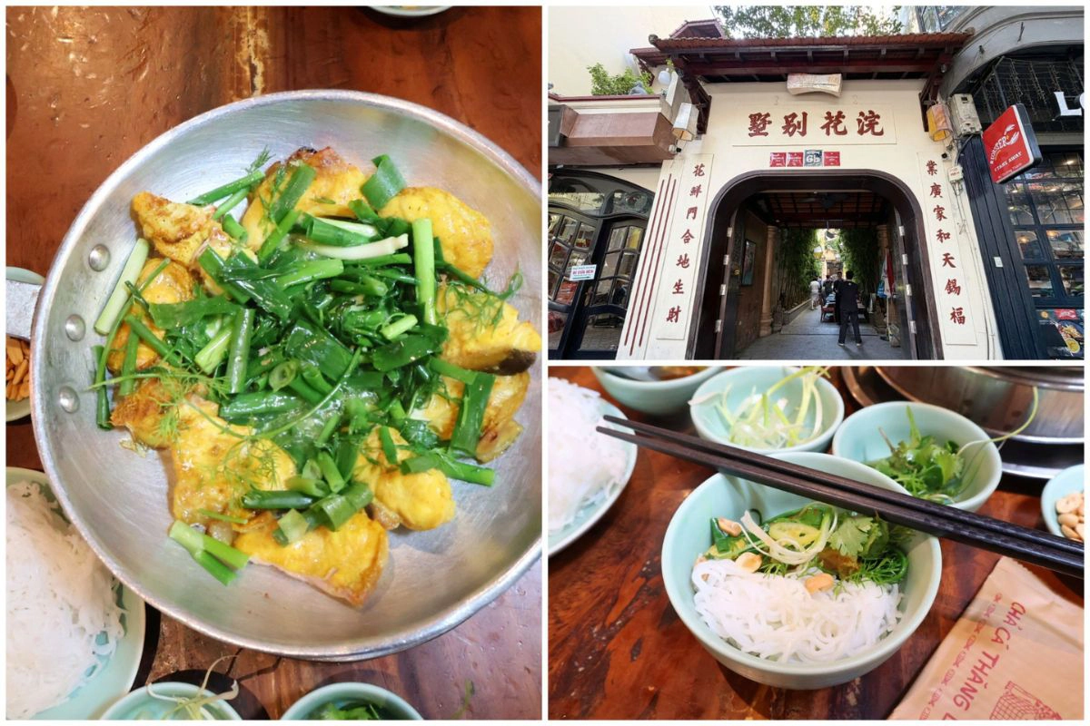 Cha Ca Thang Long offers a comfortable first-time dining experience