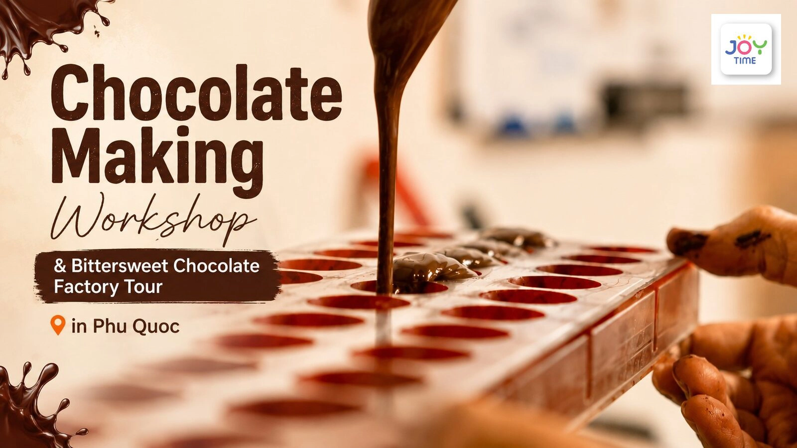 Chocolate Making Workshop & Bittersweet Chocolate Factory Tour in Phu Quoc