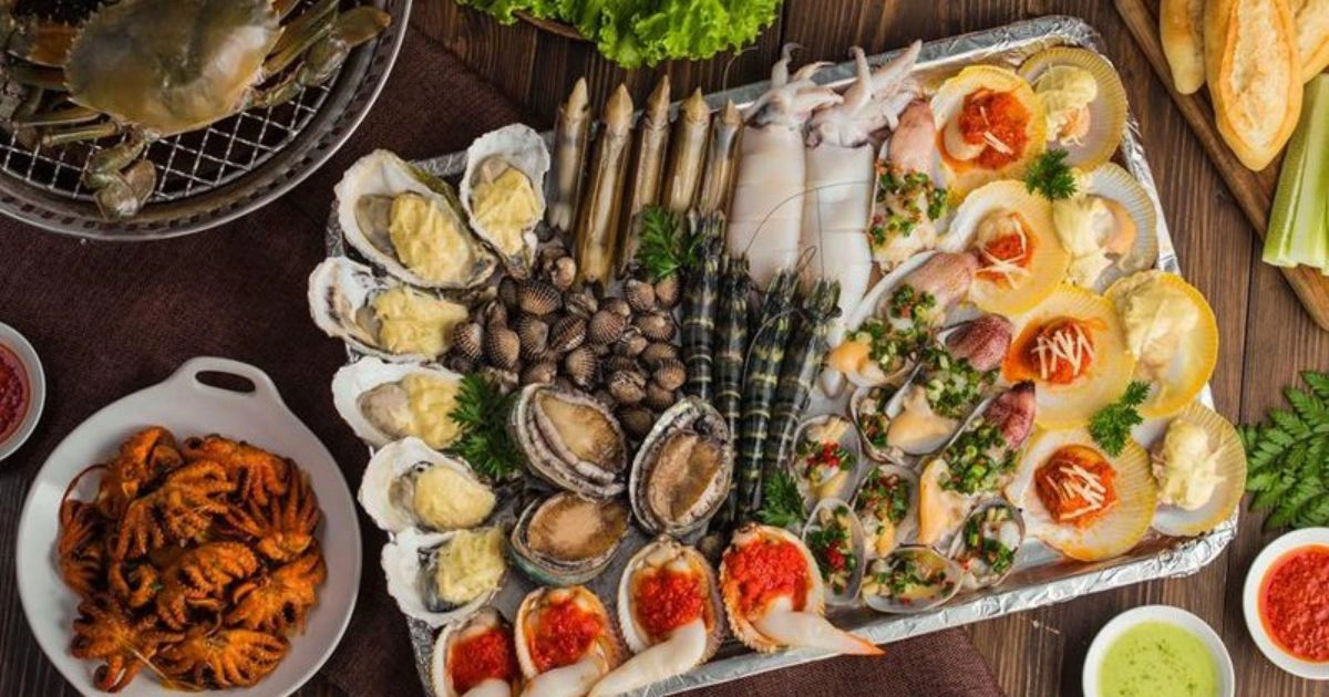 Hai san ba ba local seafood restaurant hanoi