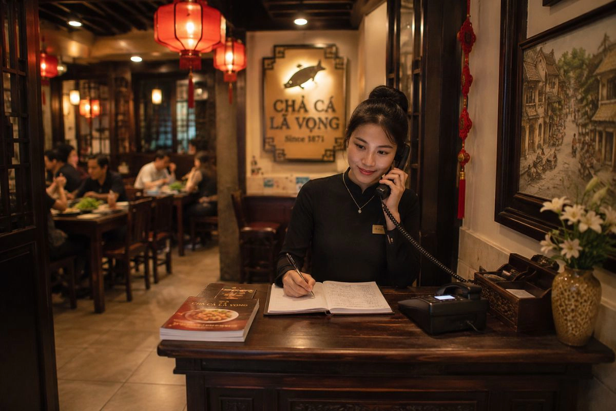 Reservations help larger groups secure a smoother cha ca meal
