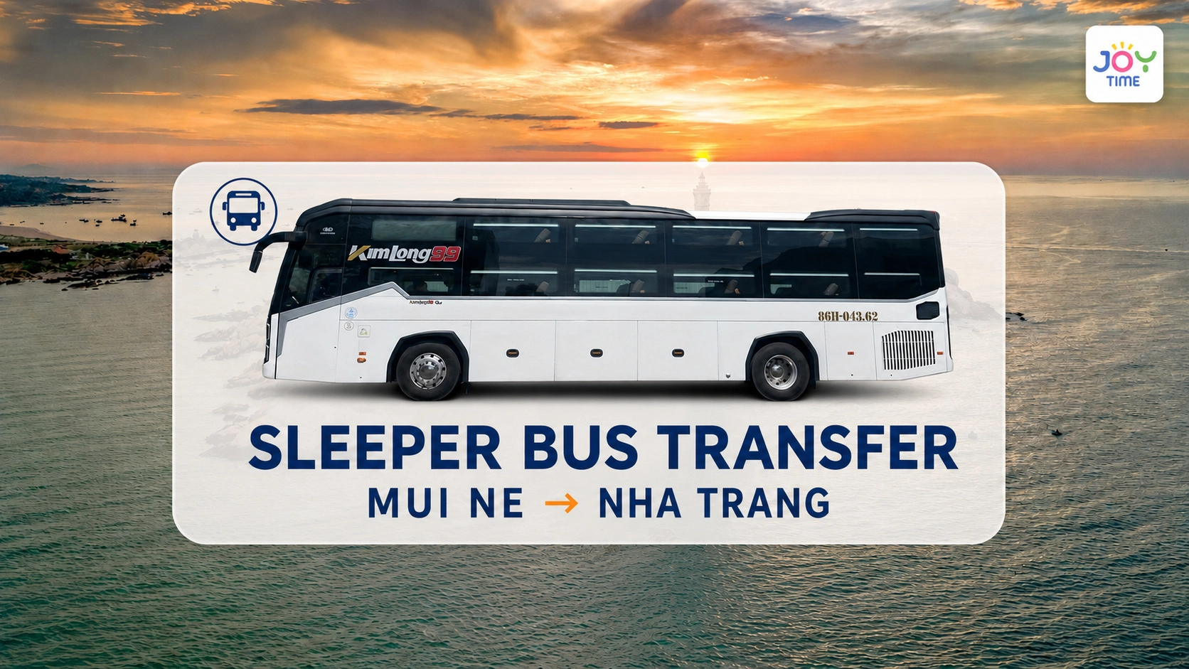 Sleeper Bus Transfer Service from Mui Ne to Nha Trang