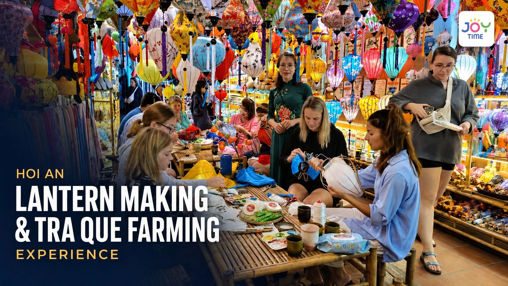 Hoi An Lantern Making & Tra Que Farming Experience