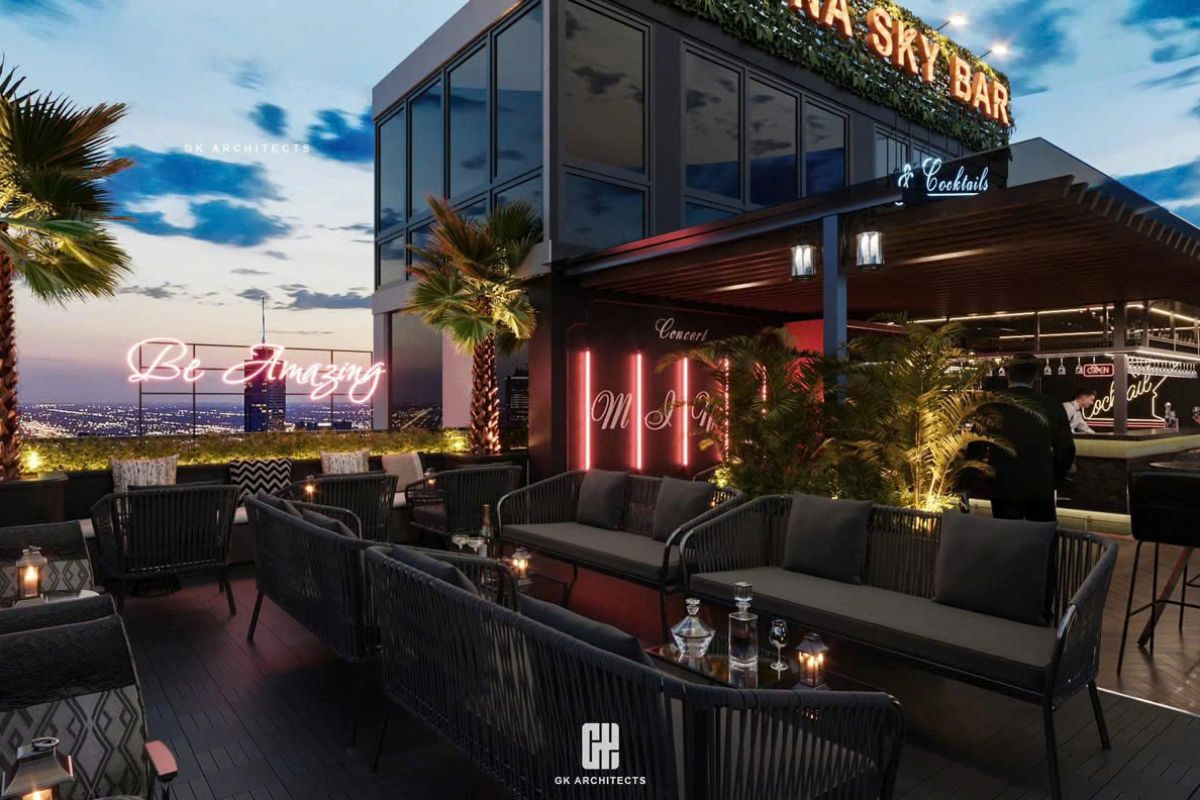 Mina Sky Bar rises above Ta Hien’s buzzing nightlife