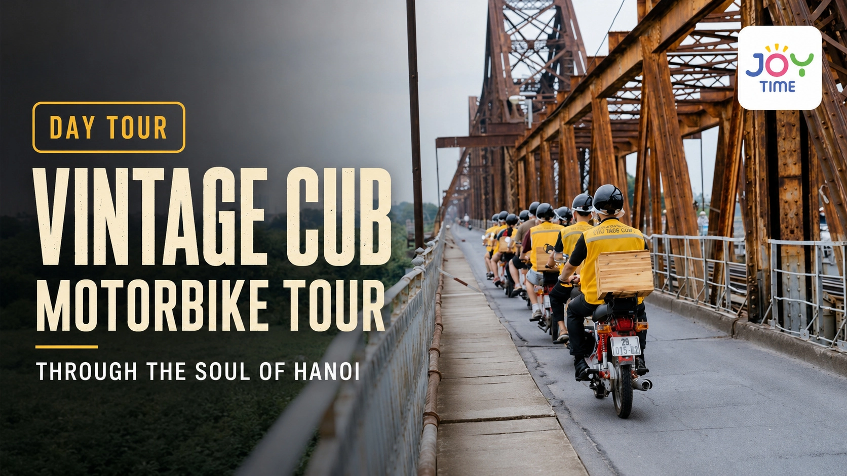 Day Tour | Vintage Cub Motorbike Tour Through the Soul of Hanoi