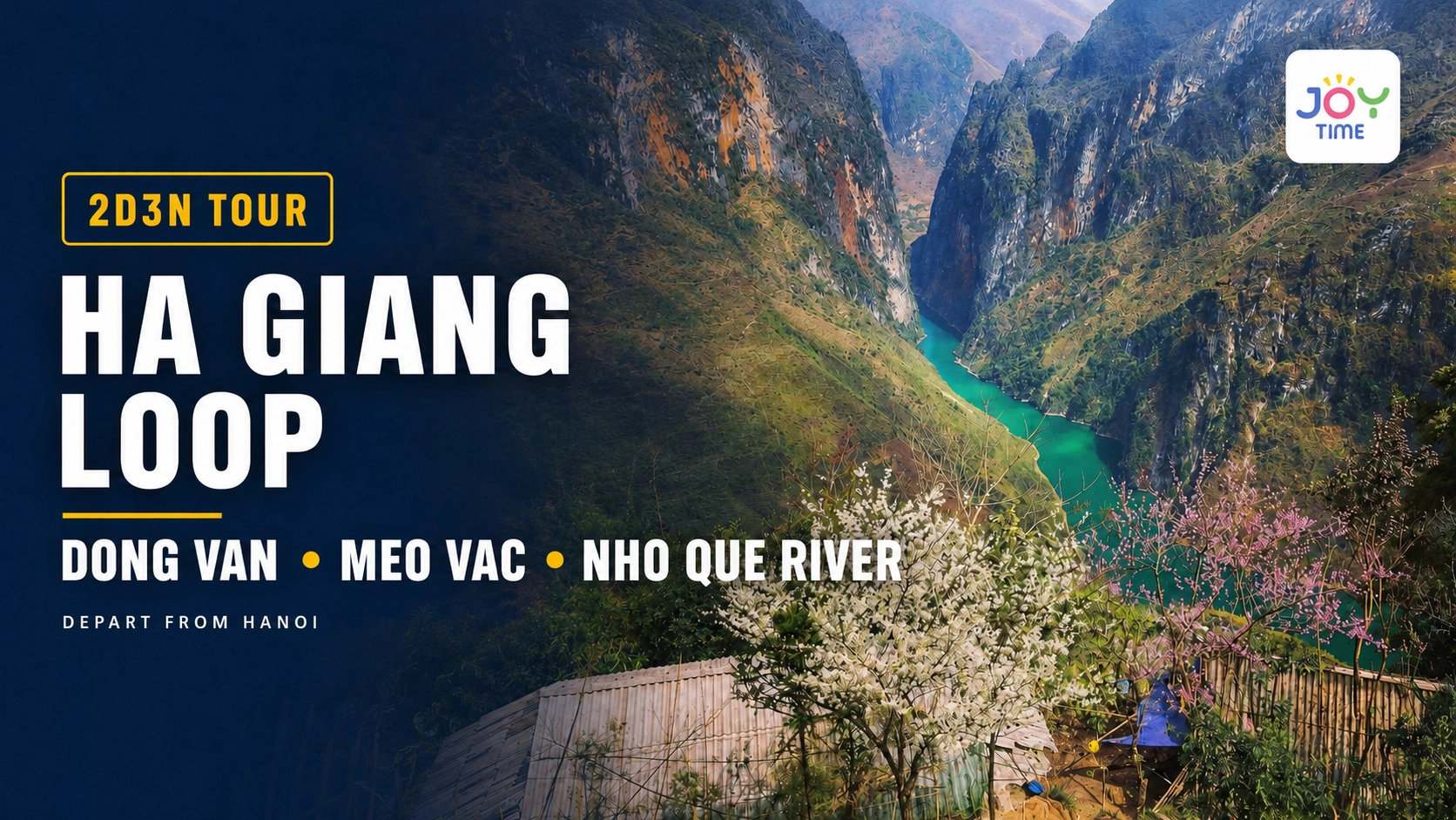 2D3N Tour | Ha Giang Loop to Dong Van, Meo Vac & Nho Que River Depart from Hanoi