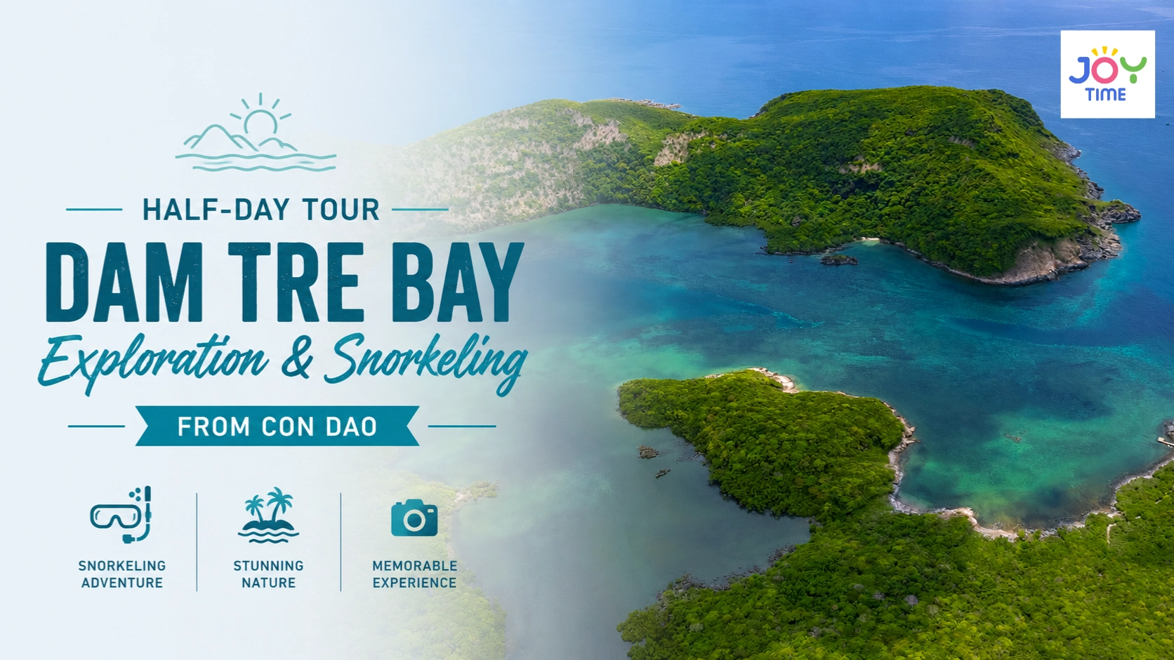 Half-day tour | Dam Tre Bay exploration & Snorkeling tour from Con Dao