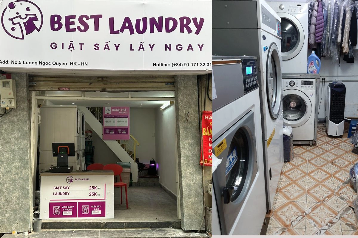 Best Laundry shop Hanoi offers ultra-fast one-hour services for busy travelers