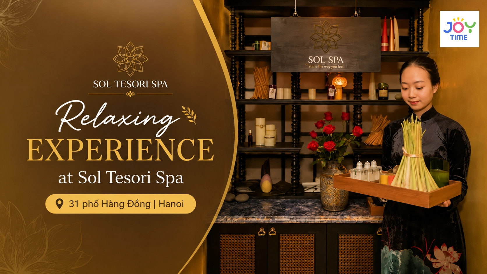 Relaxing Experience at Sol Tesori Spa 31 phố Hàng Đồng | Hanoi