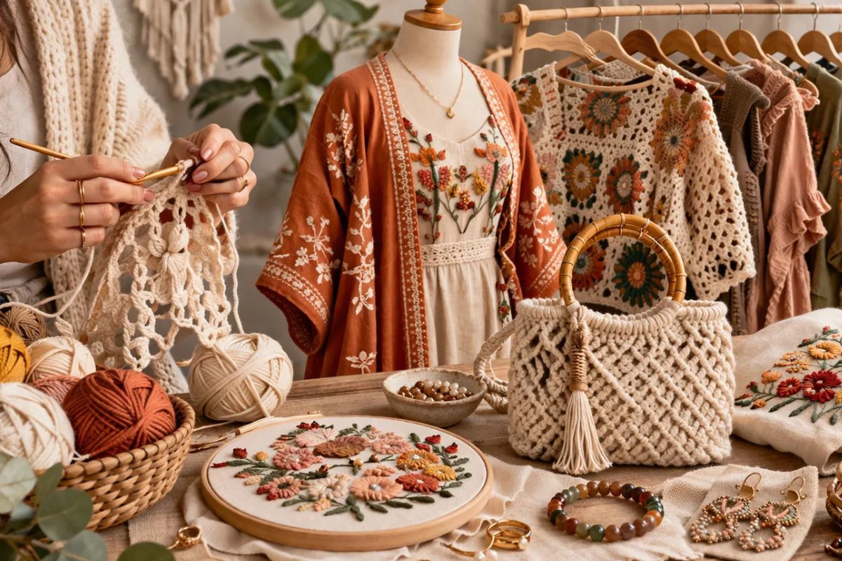Handmade clothing crafted with quality and attention to detail