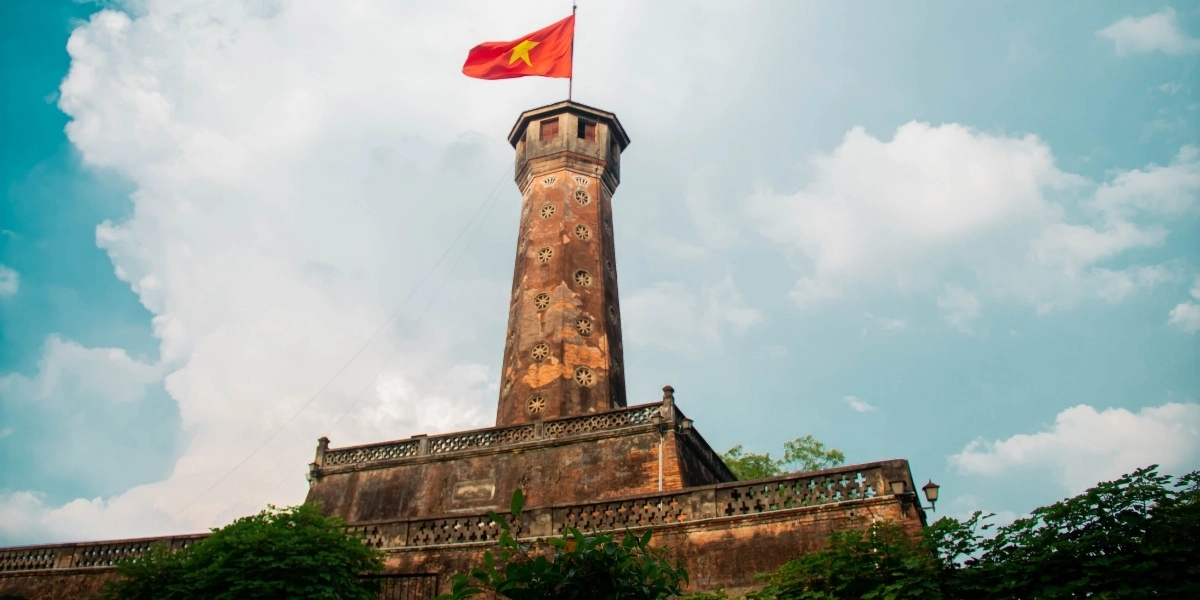 Hanoi Flag Tower historical landmark