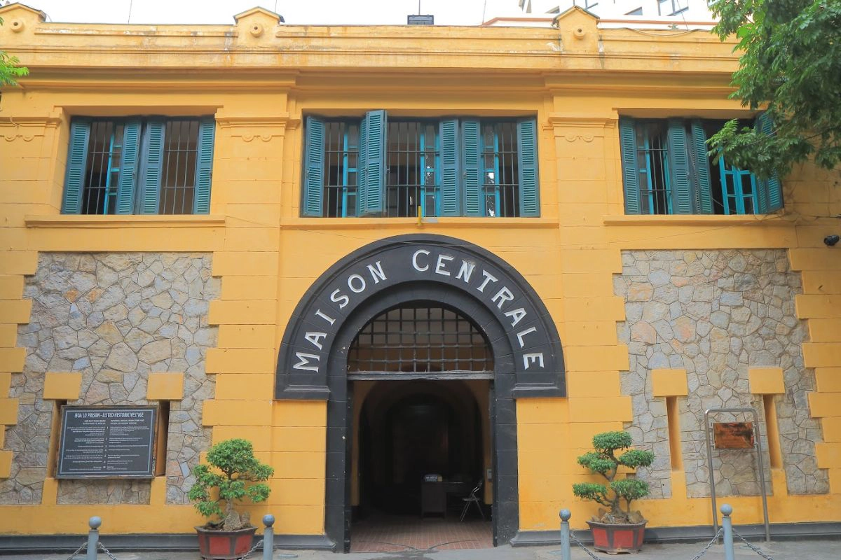 Exploring the historic Hoa Lo Prison Relic